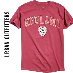 NEW England UO Urban Outfitters Soccer Team Shirt T-Shirt Tee L